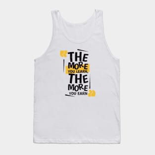 Quote for life design tshirt modern quote modern design Tank Top
